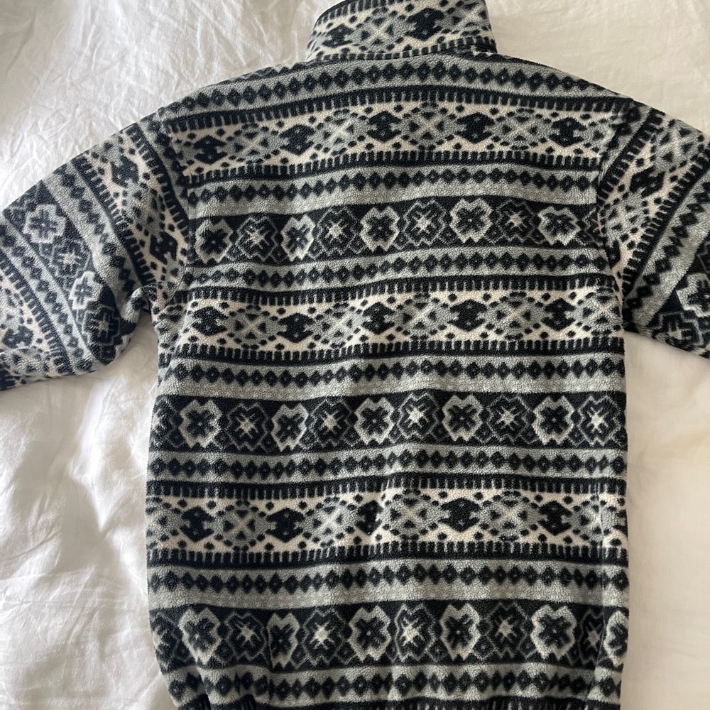 Vintage L.L. Bean patterned fleece - Picture 6 of 10